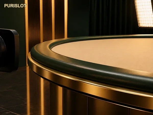 Alt: Pemain snooker sedang melakukan pukulan di atas meja pertandingan